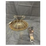 Fry Basket & Vintage Knife