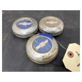 Vintage Chevy Hubcap Centers