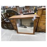 6-Drawer Dresser w/Mirror 49"L x 17"W x 31"H