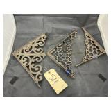 3 - Metal Brackets