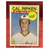 1986 TOPPS HOF CAL RIPKEN CARD