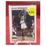 EARLY CARD 1991 NBA HOOPS HOF DAVID ROBINSON