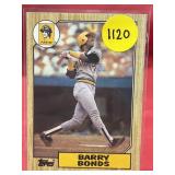 ROOKIE CARD 1987 TOPPS BARRY BONDS
