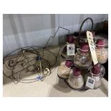 Spice Rack w/Jars - Canner Insert & More