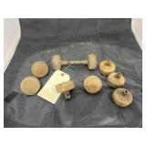 Vintage Wooden Door Knobs