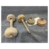 Vintage Wooden Door Knobs