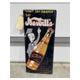 Metal Sign "Nesbitts" 10"x23"