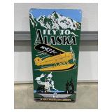 Metal Sign "Alaska Airways" 9"x18"