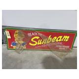 Metal Sign "Sunbeam" 42"x14"
