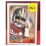 EARLY CARD 1988 TOPPS HOF JERRY RICE