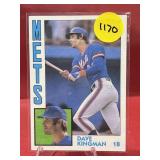 1984 TOPPS DAVE KINGMAN CARD