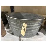 Galvanized Metal Wash Tub