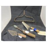 4 Pcs - Trowel - Vintage Soldering Iron