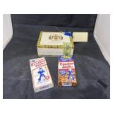 3 Pcs - Cracker Jack & Cigar Box
