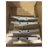 4 - Cast Iron Galvanized Dock Cleats