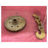 2 Pcs - Chain Hook & Wheel