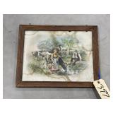 Vintage Framed Picture