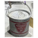 Falls City Metal Minnow Bucket