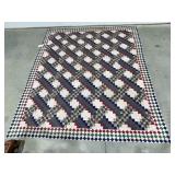 Vintage Hand Stitched Quilt