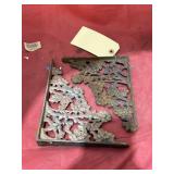 2 - Cast Iron Brackets