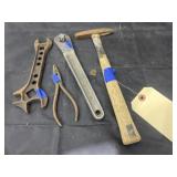 Wrench - Pliers - Hammer