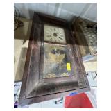 Vintage Wall Clock 15"L x 26"H