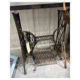 Singer Sewing Treadle & Frame