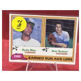 1981 TOPPS HOF DON SUTTON CARD