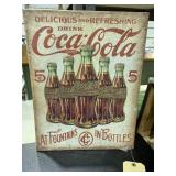 Metal Sign "Coca Cola" 12"x16"
