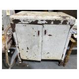 Vintage Metal Kitchen Cabinet