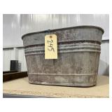 Galvanized Tub