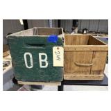 2 - Wood Boxes