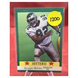 1991 FLEER HOF RGGIE WHITE HITTERS CARD