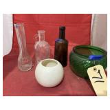6 Pcs - Bottles - Vases