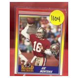 1990 SCORE HOF JOE MONTANA CARD