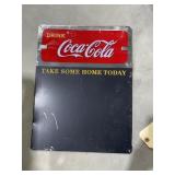 Metal Sign "Coca Cola" 13"x17"