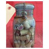 Canning Jar w/Wood Spools