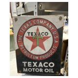 Metal Sign "Texaco" 12"x16"