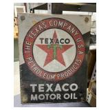 Metal Sign "Texaco" 12"x16"
