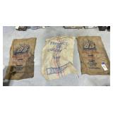 3 Pcs - Burlap Bags