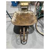 Iron Wheeled Wheelbarrow
