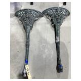 2 - Metal Patio Table Legs