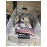 Quilt & Plastic Tote