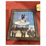 Framed Beatles Pic