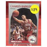 1990 NBA HOOPS HOF CHARLES BARKLEY CARD