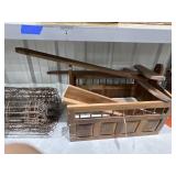 Wooden Cradle w/Stand