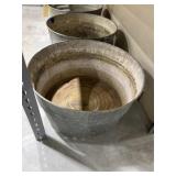 Galvanized Metal Wash Tub