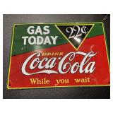 Metal Sign "Coca Cola" 15"x10"