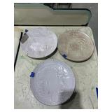 3 - Frankoma Plates