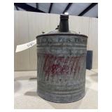 Small Metal Gas Can